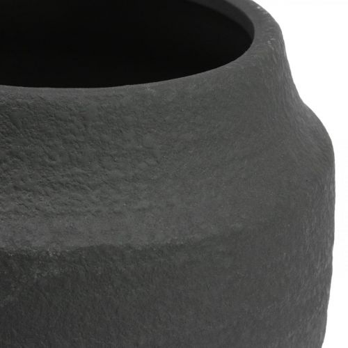 Artikel Plantekasse Sort Keramik Urtepotte Ø23cm H19,5cm