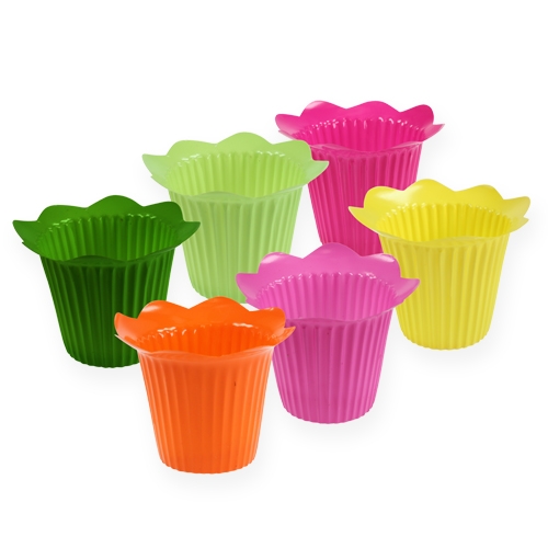 Floristik24 Plastpotteblomst Ø12cm 25stk