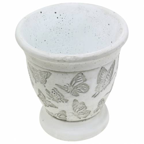 Floristik24 Plantepotte, kop med sommerfugle Ø12,5cm H13cm 2stk