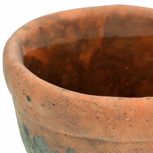 Floristik24 Plantepotte cachepot vintage naturler Ø8,5cm H7cm 4stk