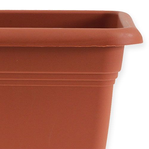 Floristik24 Blomsterpotte "Nora" 14cm x 14cm H11cm terracotta, 1 stk