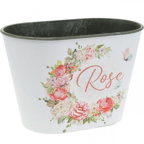 Plantekasse, dekorative potteroser, blomsterskål L19cm H12,5cm