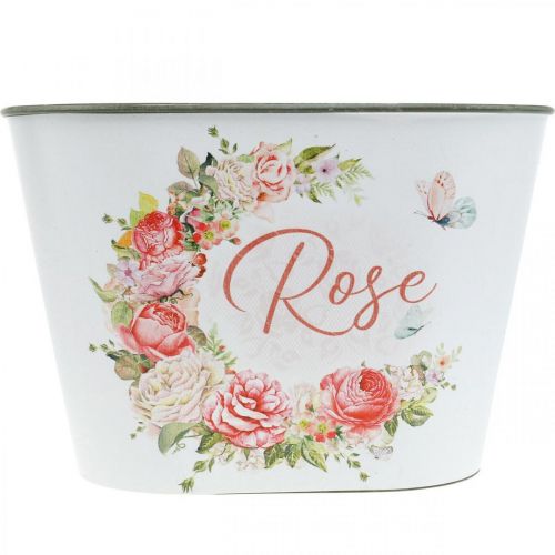 Artikel Plantekasse, dekorative potteroser, blomsterskål L19cm H12,5cm