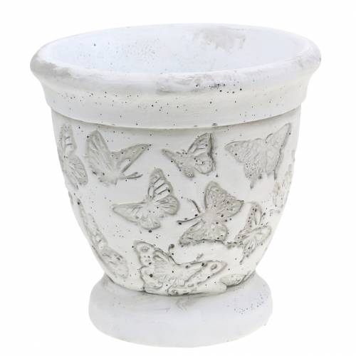 Floristik24 Planterkrukke med sommerfugle Ø11cm H10cm 6stk