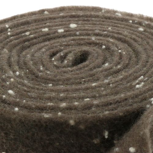 Artikel Pottape filttape brun med prikker 15cm x 5m