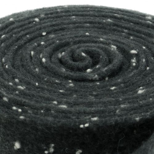 Pot tape filt tape grå med prikker 15cm x 5m