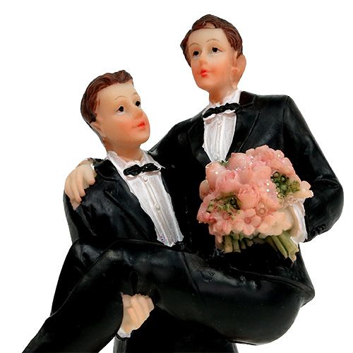 Floristik24 Kagefigur mandspar 13,5 cm