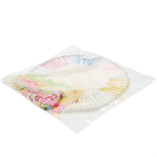 Floristik24 Drømmefanger farvet Ø35cm L105cm