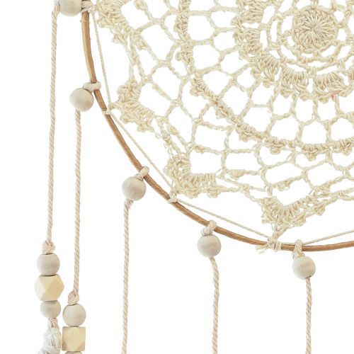 Artikel Drømmefanger macrame vægdekoration creme Ø22cm H54cm