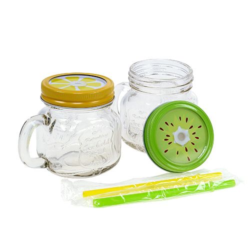 Floristik24 Drikkeglas med låg Ø7cm H9cm 2stk