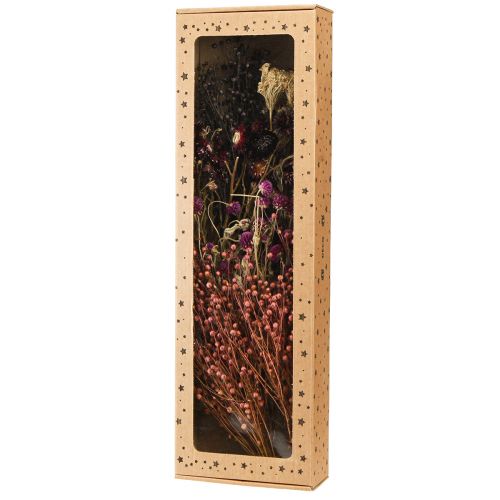 Artikel Tørrede blomster lilla kløver halm blomster hør dild 35cm 150g