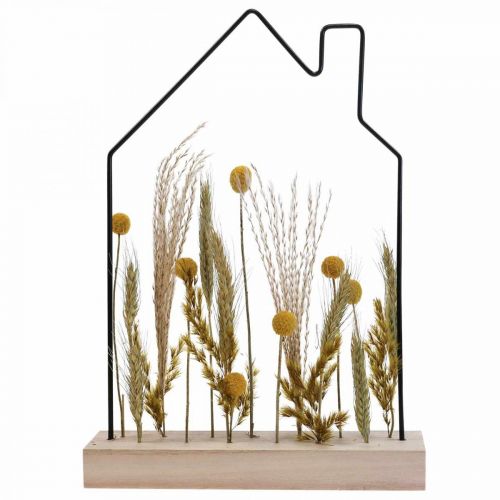 Floristik24 Tørrede blomster blomsterstang Tørrede blomsterhus 34,5×24,5cm