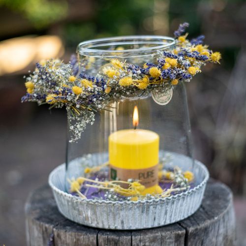 Artikel Tørrede blomster gul tørtidsel jordbærtidsel 100g