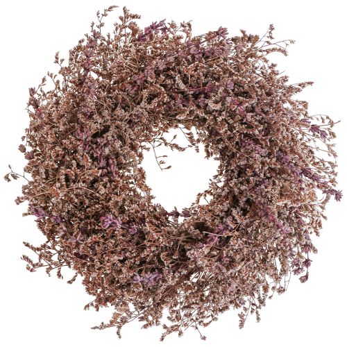 Artikel Tørret blomsterkrans havlavendel natur Ø30cm
