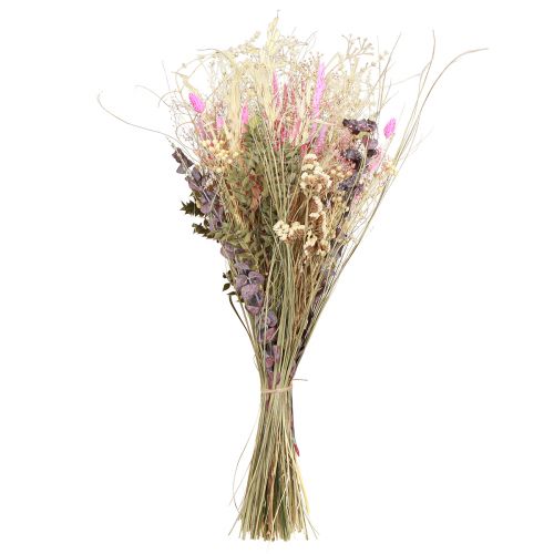 Floristik24 Tørret blomsterbuket græs eukalyptus creme pink 200g