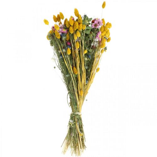 Artikel Blok tørrede blomster Blok tørrede blomster Engblomster buket 58cm