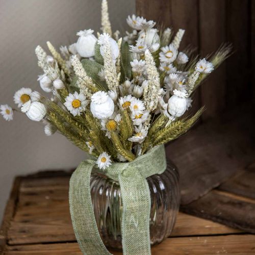 Floristik24 Buket tørrede blomster halm blomster korn valmue kapsel tørt græs 50cm