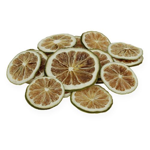 Floristik24 Limeskiver grøn 500g limeskiver