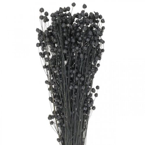 Tørret græs Tørret hør Sort H50–55cm 80g
