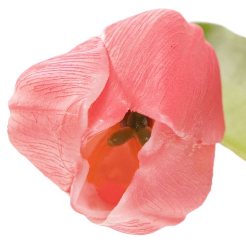 Artikel Tulipanblomst af høj kvalitet som en naturtro kopi til bordvaser, 21 cm, 6 stk.