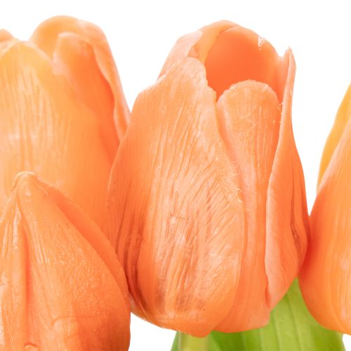 Artikel Kunstige tulipaner til forårsdekoration, stue og køkken, med naturtro udseende, 30 cm, 7 stk.