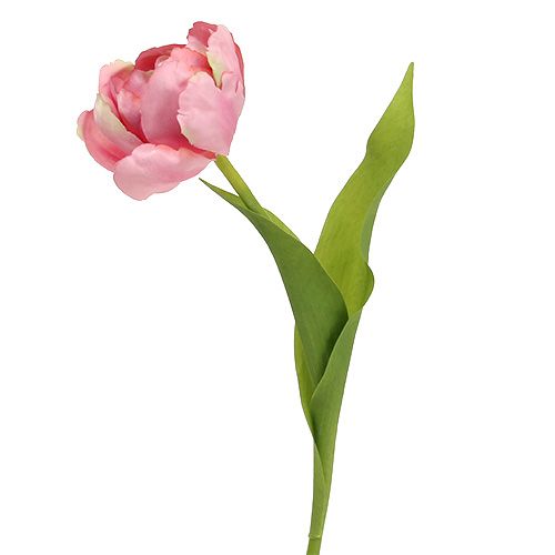 Floristik24 Tulipanrosa 37cm 6stk