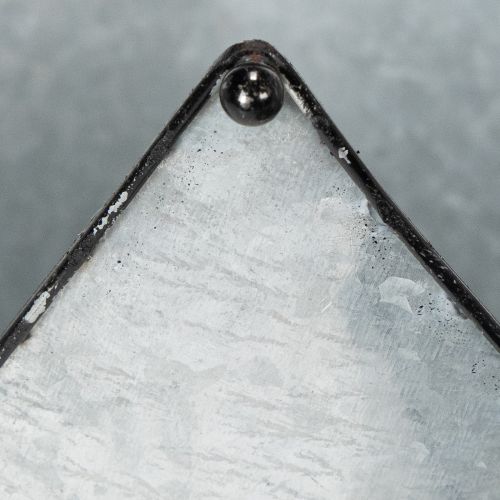 Artikel Plantekrone metal dekorativ zink Ø21,5/19,5/17cm sæt med 3