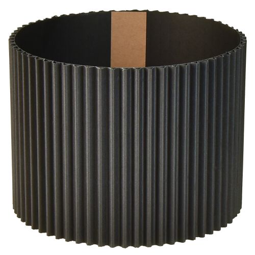 Papirpotte, sort, Ø19 cm, H14 cm, 3 stk.