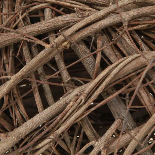 Artikel Elm-krans dekorativ krans naturbrun Ø23–25cm H6,5cm 2stk.
