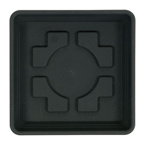 Artikel Coaster Lara firkantet 20cm x 20cm antracit 1 stk