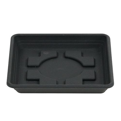 Coaster Lara firkantet 25cm x 25cm antracit 1 stk