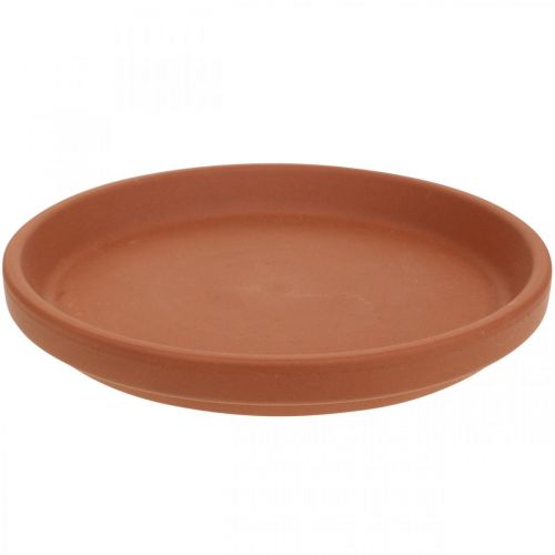 Coaster terracotta ler, keramik kar Ø17,5cm