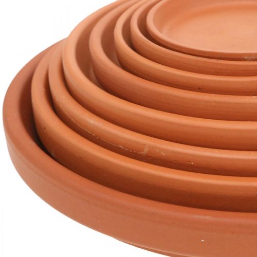 Artikel Keramiske bordskånere, terracotta underkopper Ø6–17,5 cm