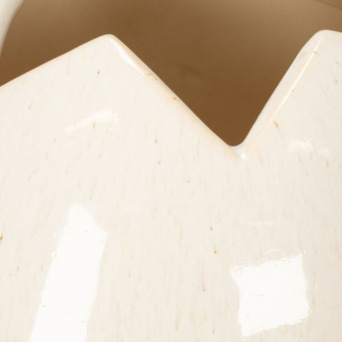 Artikel Dekorativ vase æggeformet, moderne forårsdekoration til stuen, 26 cm