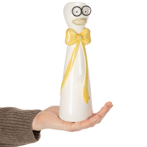 Artikel Andevase med sødt design til sjov borddekoration, 24 cm, 2 stk.