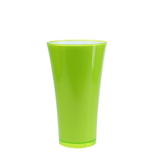 Vase &quot;Fizzy&quot; Ø16cm H27cm Æblegrøn 1 stk