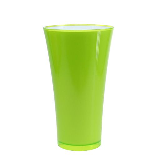 Floristik24 Vase &quot;Fizzy&quot; Ø20cm H35cm æblegrøn, 1stk