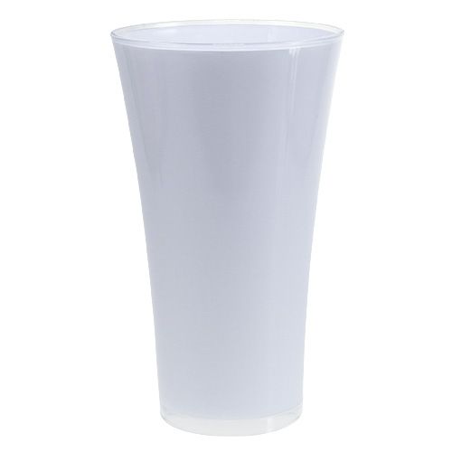 Vase “Fizzy” Ø28,5cm H45cm hvid 1 stk