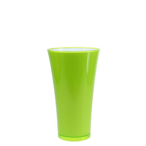 Vase “Fizzy” Ø14,6cm H21cm æblegrøn 1 stk