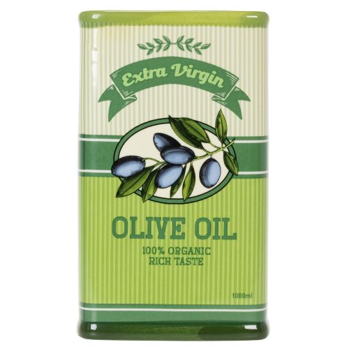 Artikel Olivenolievase, keramik, ideel til køkkendekoration og middelhavsbord, 18 cm