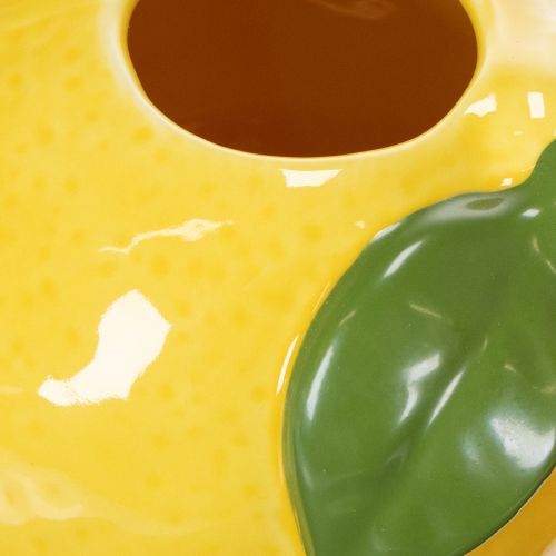 Artikel Citrusvase, appelsin og citron, som et ekstravagant boligtilbehør, sommerdekoration, 10 cm, 2 stk.