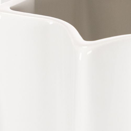 Blomstervase riflet moderne dekorativ vase 38 cm | Floristik24.dk