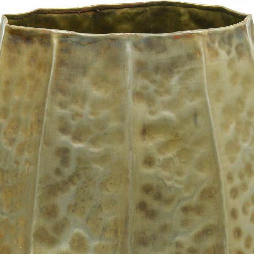 Floristik24 Dekorativ vase metal vase vintage messing Ø43/30cm sæt af 2