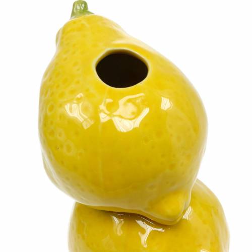 Floristik24 Blomstervase sommerdekoration dekorativ vase citronkeramik H20cm