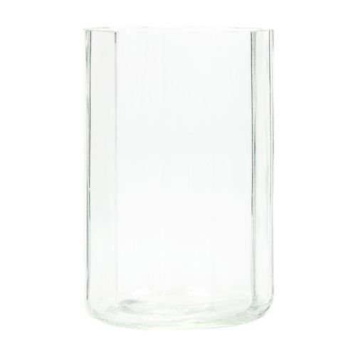 Floristik24 Lysestage glaslanterne klar Ø9,5cm H15cm 6stk