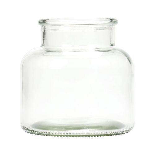 Floristik24 Minivaser glasdekoration retro glasvaser Ø12cm H12cm 6 stk