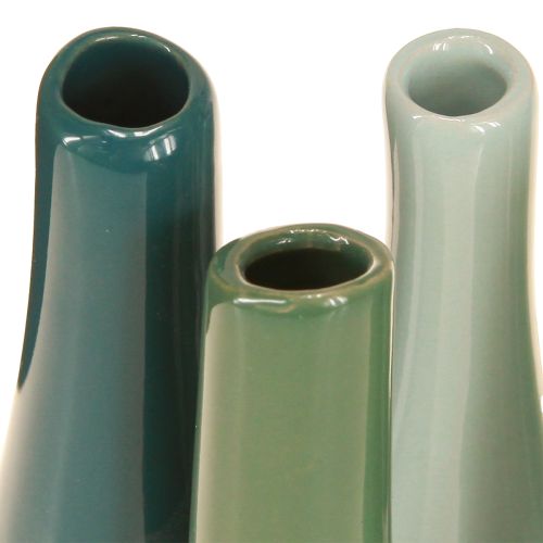 Artikel Mini dekorativt vasesæt, kreativ boligindretning, 18 cm