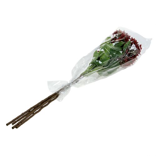 Floristik24 Berry gren røde viburnum bær 54cm 4stk