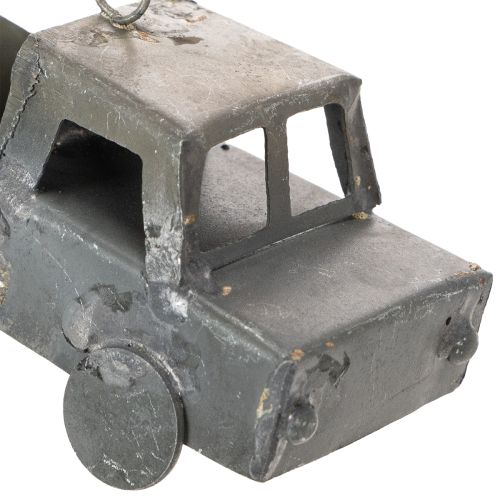 Artikel Dekorative vintage metalbiler til ophæng, assorterede størrelser, 9-10 cm, 4 stk.