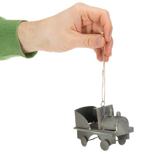 Artikel Dekorative vintage metalbiler til ophæng, assorterede størrelser, 9-10 cm, 4 stk.